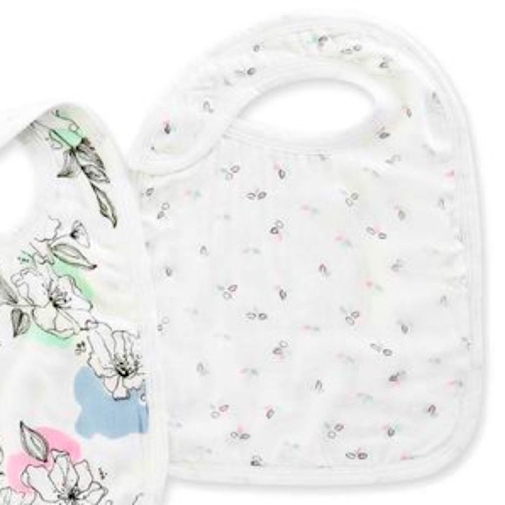 Aden + Anais Silky Soft Snap Bibs, 3 Pack - Picture 4 of 9